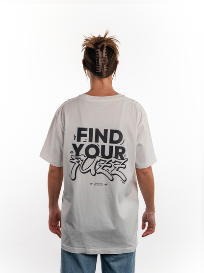 FIND YOUR FUZZ TEE - OFF-WHITE