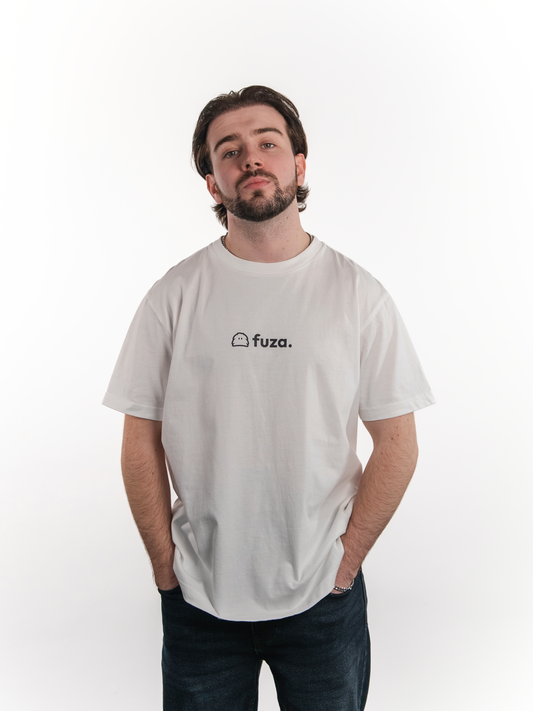 FIND YOUR FUZZ TEE - WHITE
